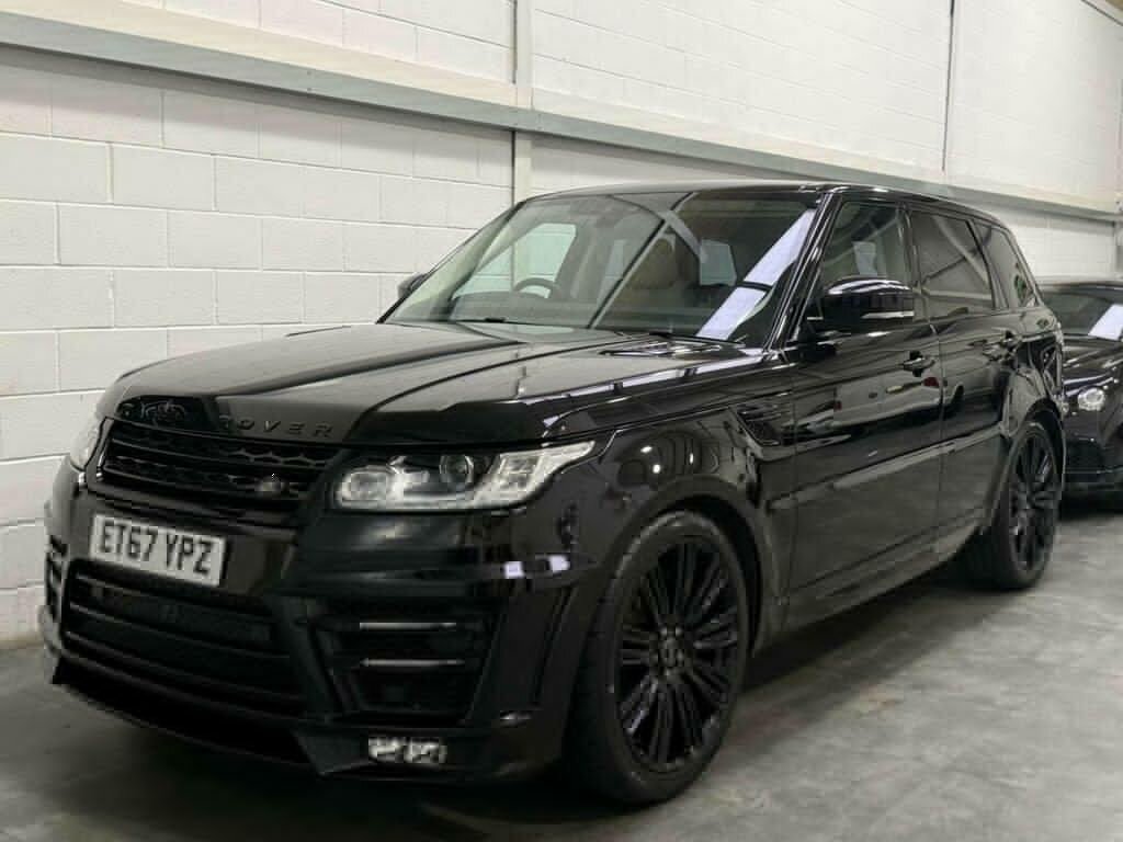 Land Rover Range Rover Sport 3.0 Sd V6 Hse 201767 ET67YPZ Black #3