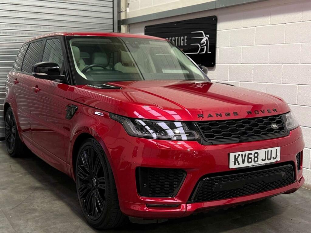 Land Rover Range Rover Sport 3.0 Sd V6 Hse Dynamic 201868 Red