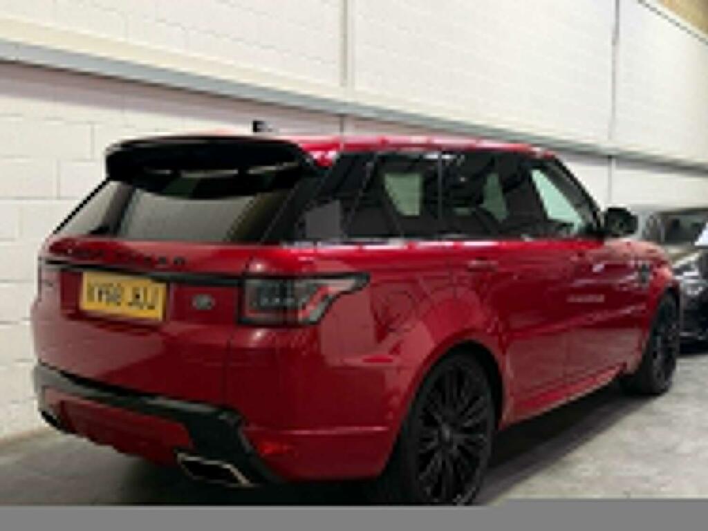 Land Rover Range Rover Sport 3.0 Sd V6 Hse Dynamic 201868 KV68JUJ Red #2