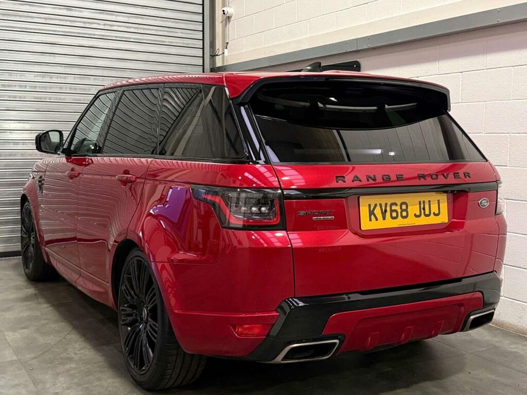 Land Rover Range Rover Sport 3.0 Sd V6 Hse Dynamic 201868 KV68JUJ Red #4