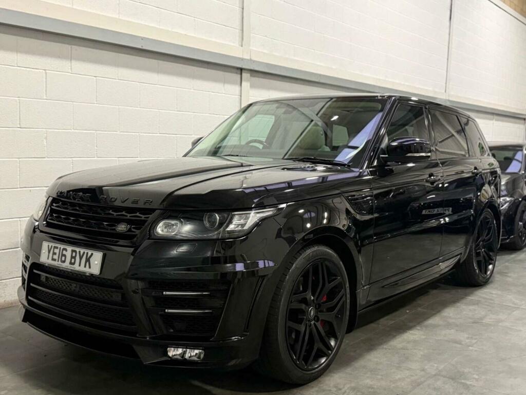 Land Rover Range Rover Sport 3.0 Sd V6 Dynamic 201616 YE16BYK Black