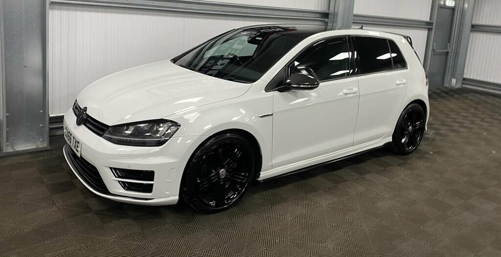 Volkswagen Golf 2.0 Tsi Bluemotion Tech R 201766 CA66TXE White #2