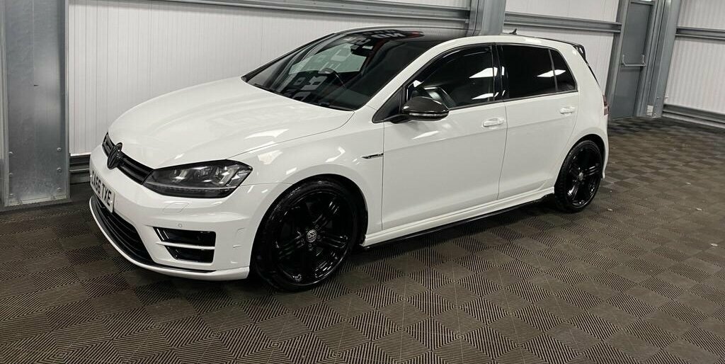 Volkswagen Golf 2.0 Tsi Bluemotion Tech R 201766 CA66TXE White #3