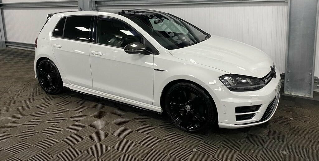 Volkswagen Golf 2.0 Tsi Bluemotion Tech R 201766 CA66TXE White #5