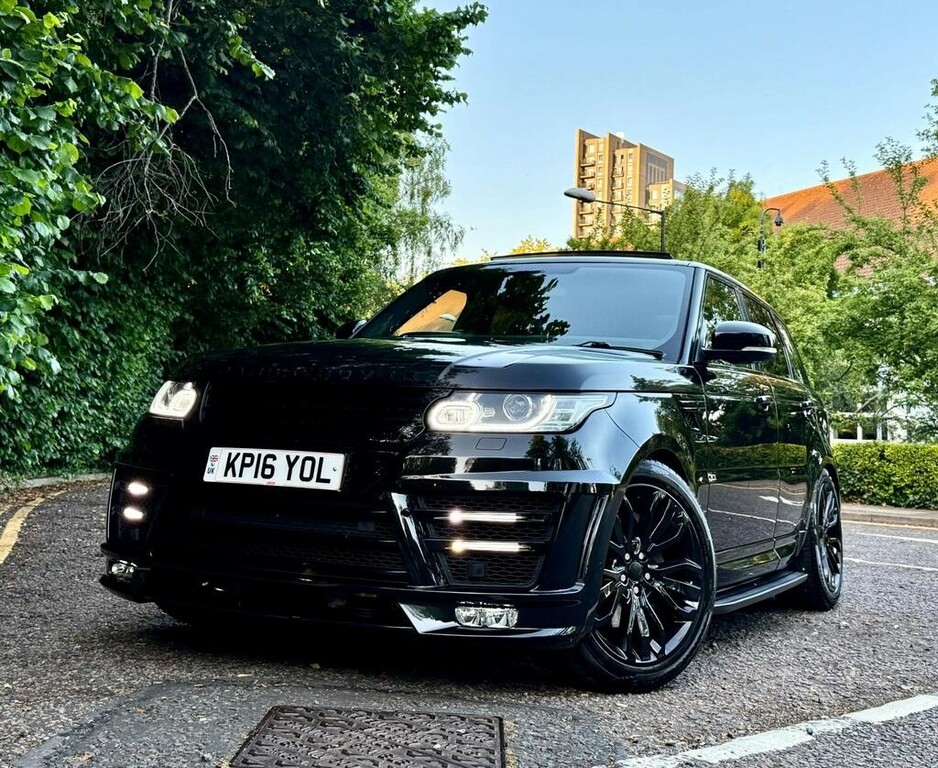 Land Rover Range Rover Sport 3.0 Sd V6 Hse Dynamic 201616 KP16YOL Black #5