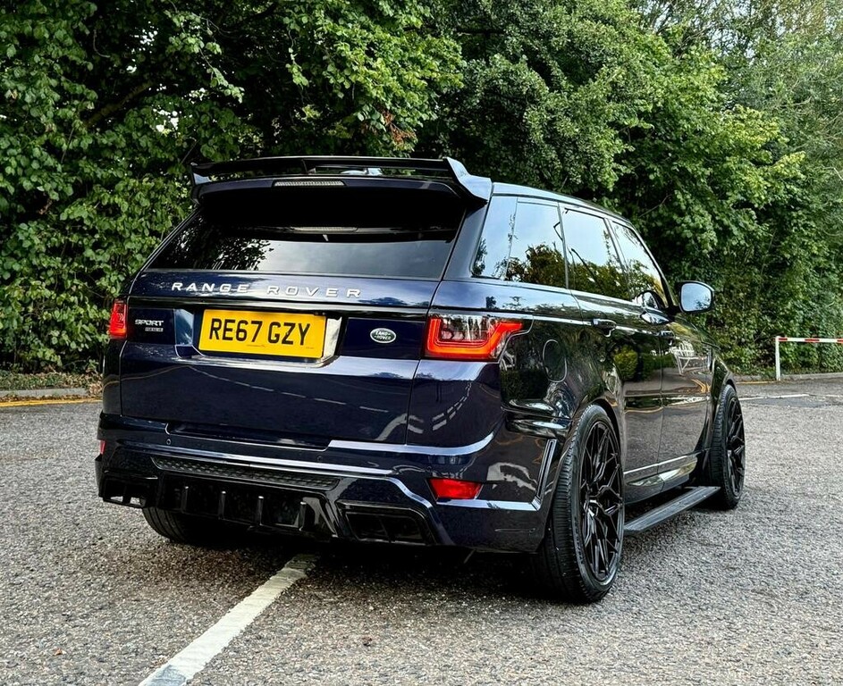 Land Rover Range Rover Sport 3.0 Sd V6 Hse 201767 RE67GZY Blue #3