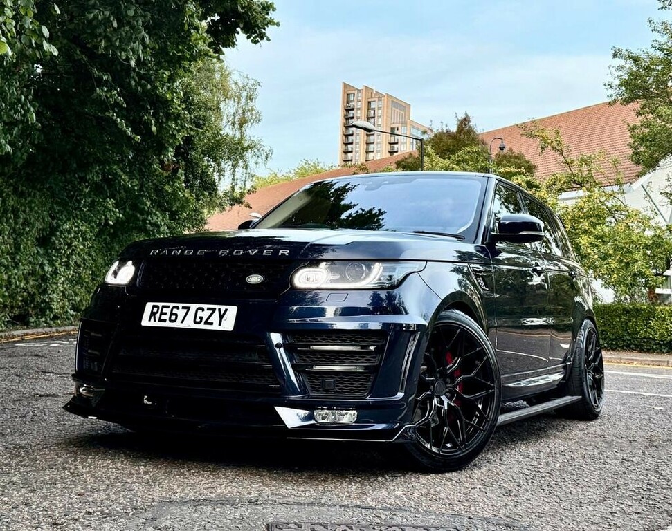 Land Rover Range Rover Sport 3.0 Sd V6 Hse 201767 RE67GZY Blue #5