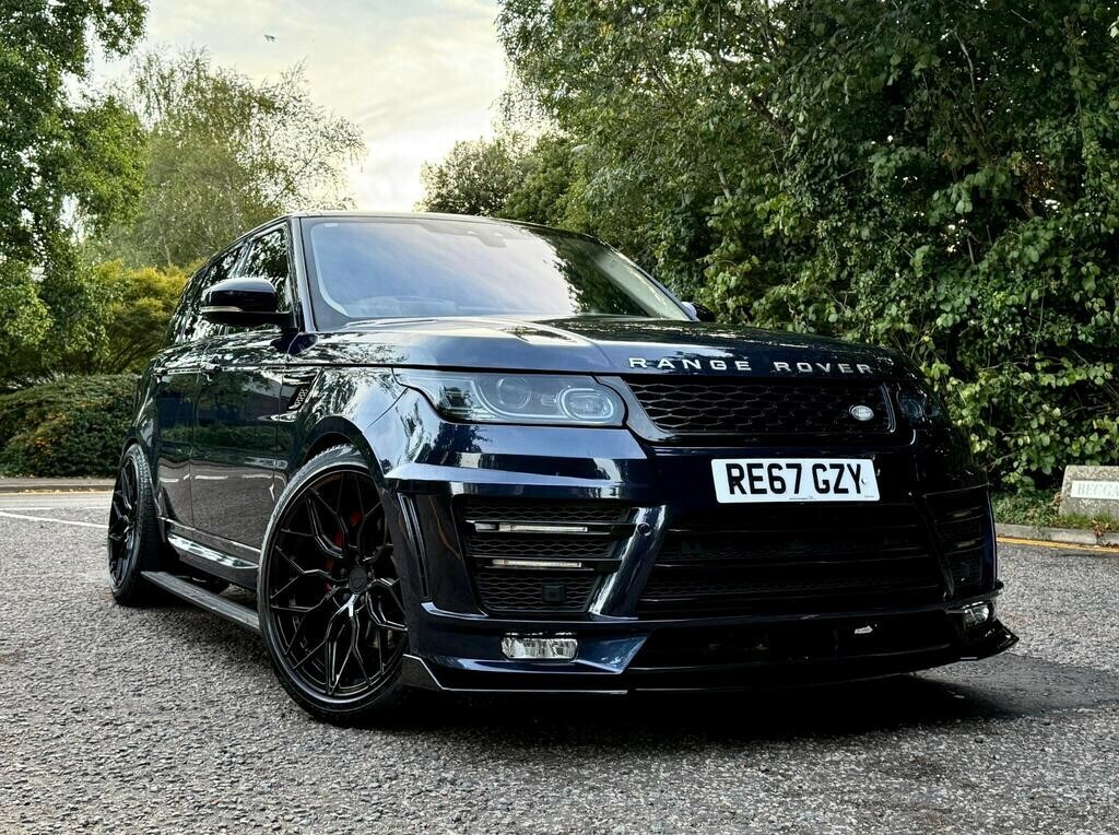 Land Rover Range Rover Sport 3.0 Sd V6 Hse 201767 RE67GZY Blue
