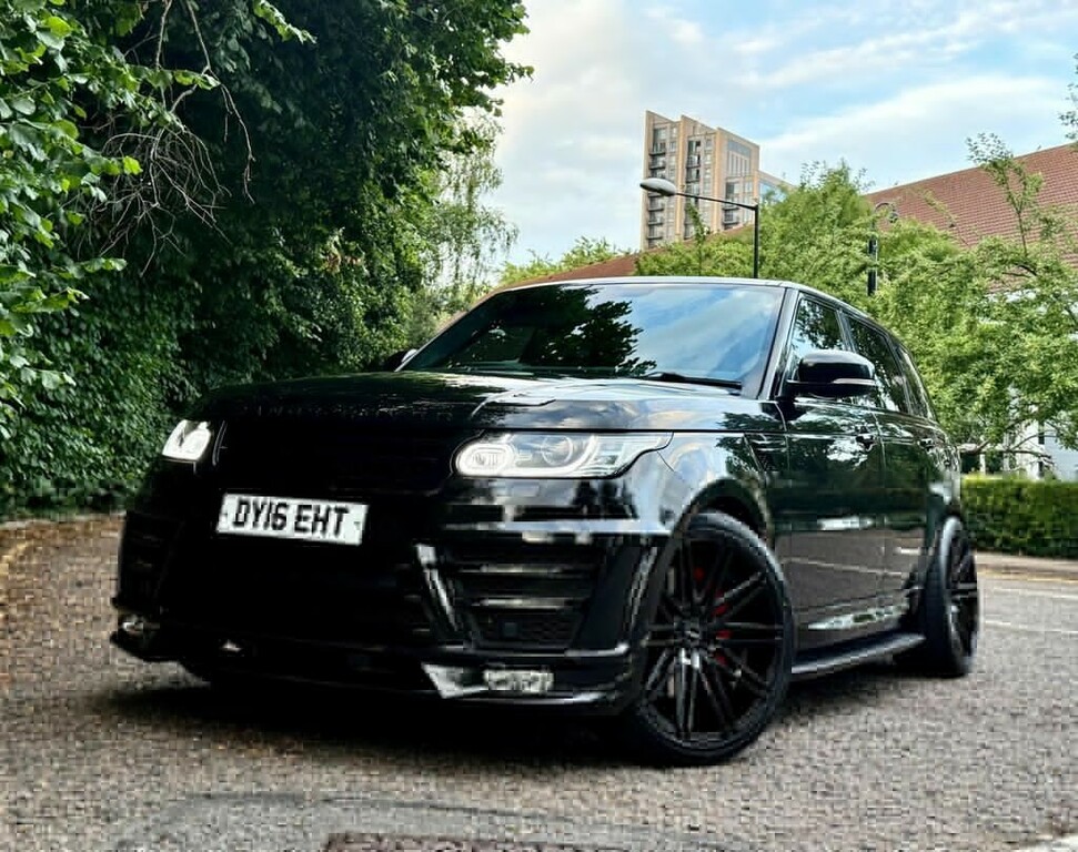 Land Rover Range Rover Sport 3.0 Sd V6 Hse 201616 DY16EHT Black #4
