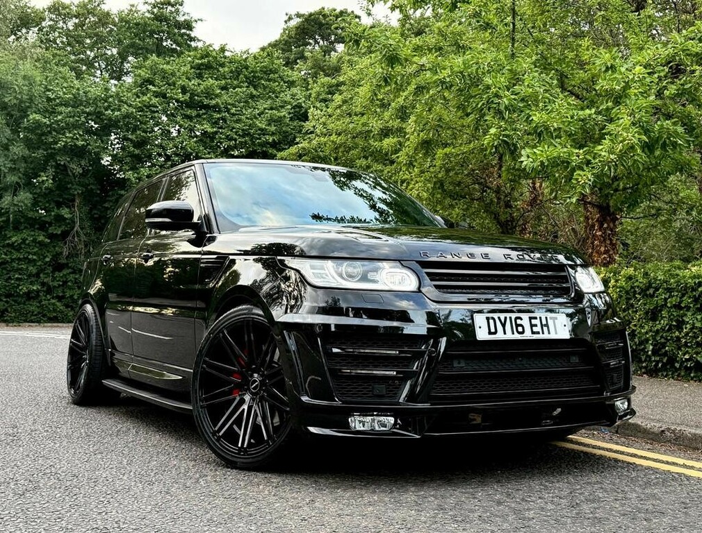 Land Rover Range Rover Sport 3.0 Sd V6 Hse 201616 DY16EHT Black