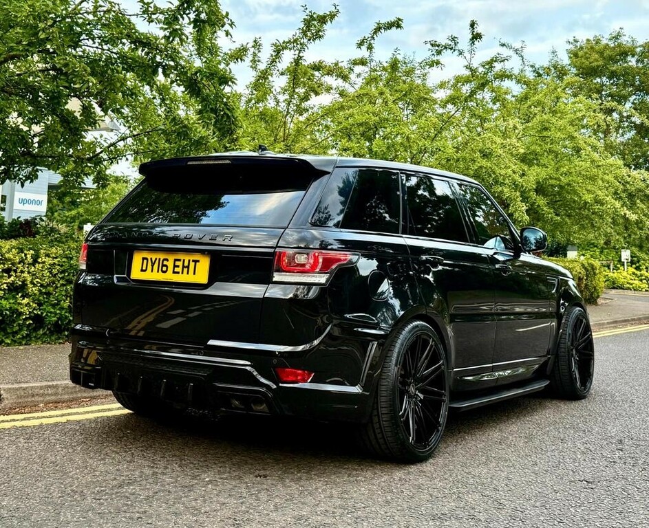 Land Rover Range Rover Sport 3.0 Sd V6 Hse 201616 DY16EHT Black #5