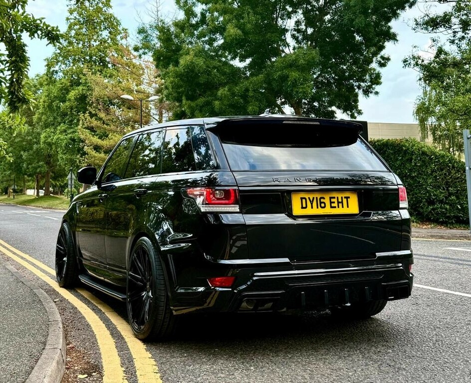 Land Rover Range Rover Sport 3.0 Sd V6 Hse 201616 DY16EHT Black #3