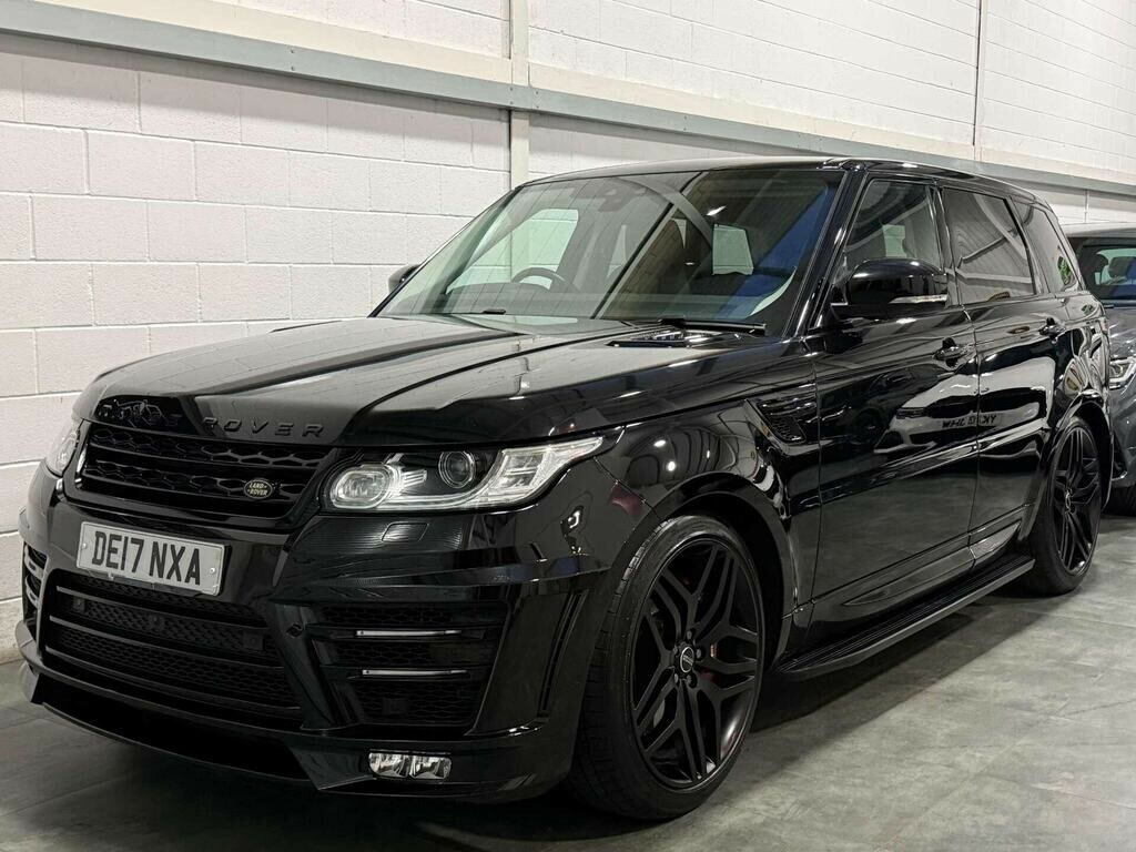 Land Rover Range Rover Sport 3.0 Sd V6 Hse 201717 DE17NXA Black #2