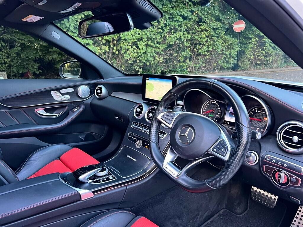 Mercedes-Benz C Class 4.0 C63 V8 Biturbo Amg 201666 FE66NAA White #6
