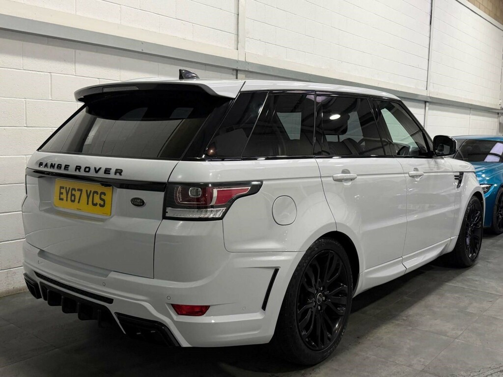 Land Rover Range Rover Sport 3.0 Sd V6 Hse 201767 EY67YCS White #4