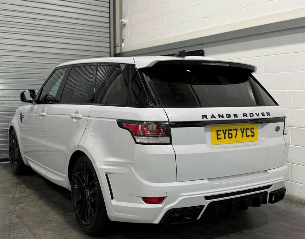 Land Rover Range Rover Sport 3.0 Sd V6 Hse 201767 EY67YCS White #5