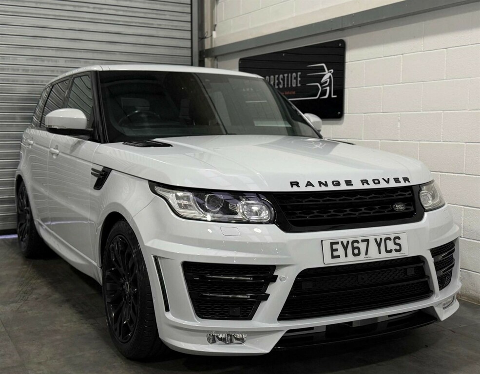 Land Rover Range Rover Sport 3.0 Sd V6 Hse 201767 EY67YCS White