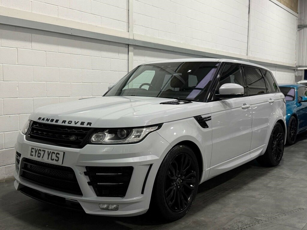 Land Rover Range Rover Sport 3.0 Sd V6 Hse 201767 EY67YCS White #2