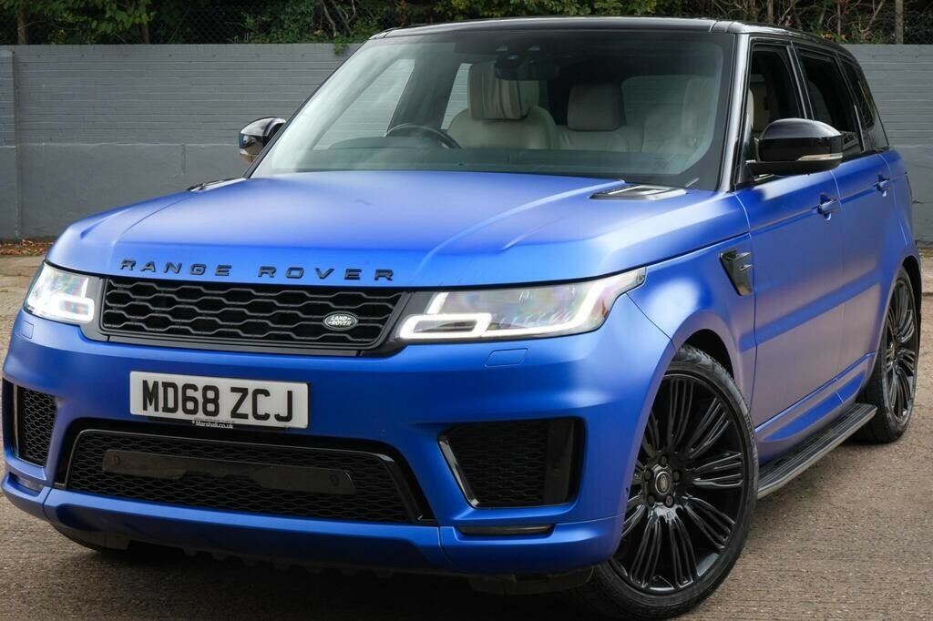 Land Rover Range Rover Sport 3.0 Sd V6 Dynamic 201868 MD68ZCJ Blue