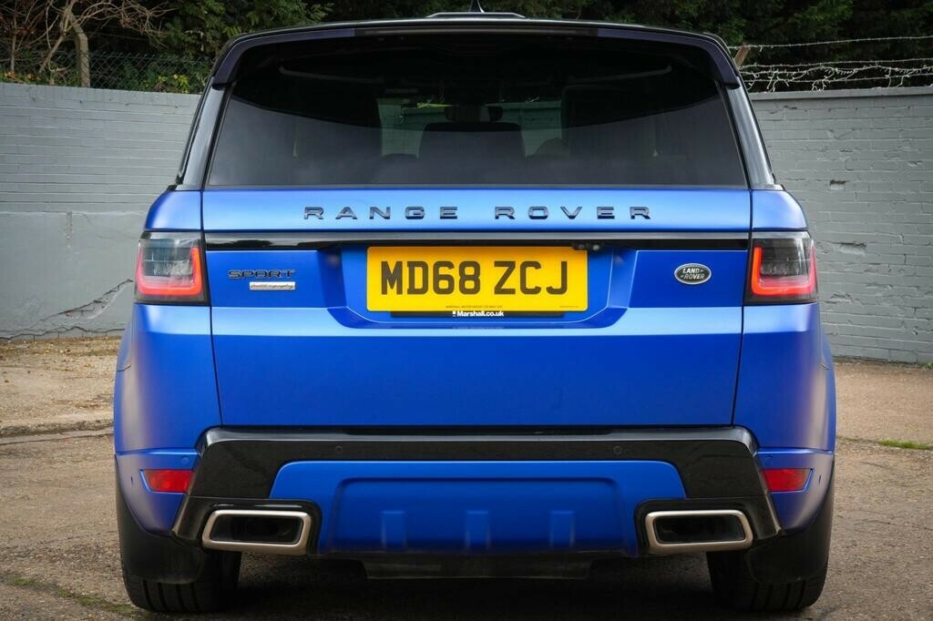 Land Rover Range Rover Sport 3.0 Sd V6 Dynamic 201868 MD68ZCJ Blue #5