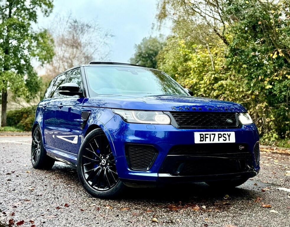 Land Rover Range Rover Sport 5.0 V8 Svr 201717 BF17PSY Blue