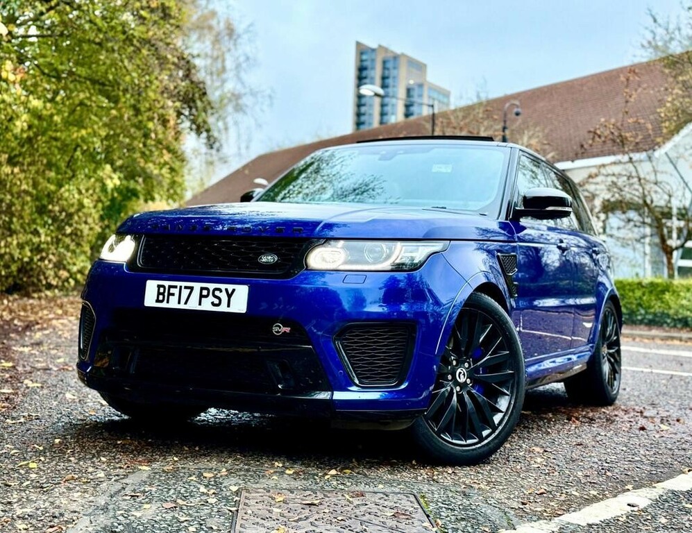 Land Rover Range Rover Sport 5.0 V8 Svr 201717 BF17PSY Blue #5