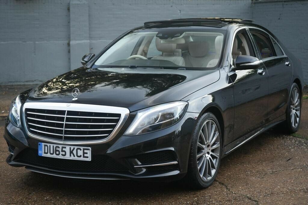 Mercedes-Benz S Class 3.0 S350ld V6 Amg Line 201565 DU65KCE Black #5