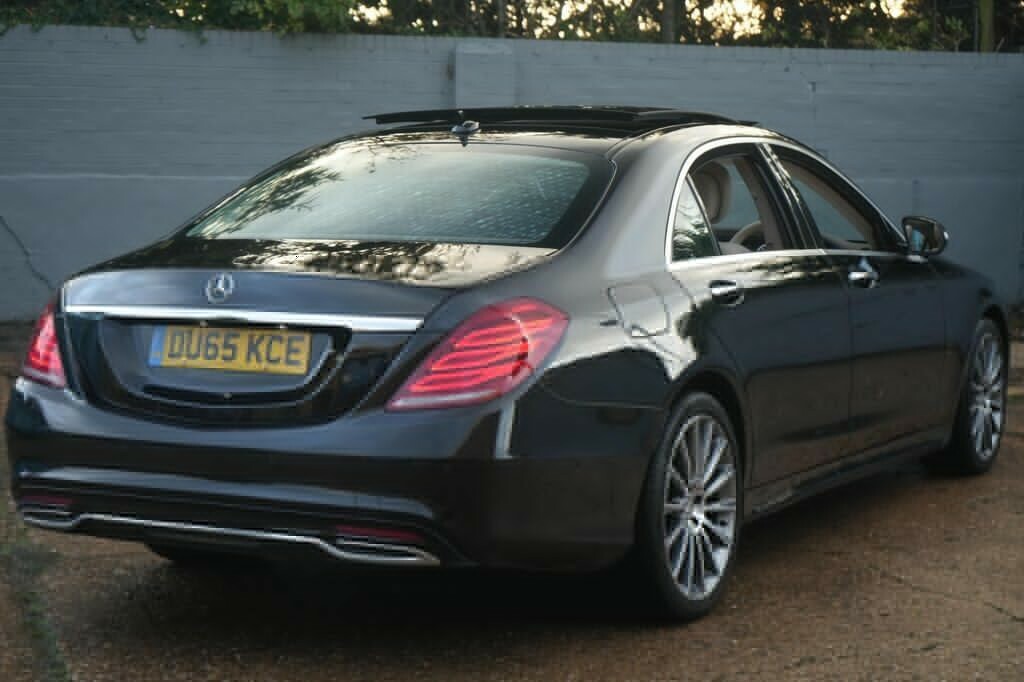 Mercedes-Benz S Class 3.0 S350ld V6 Amg Line 201565 DU65KCE Black #6