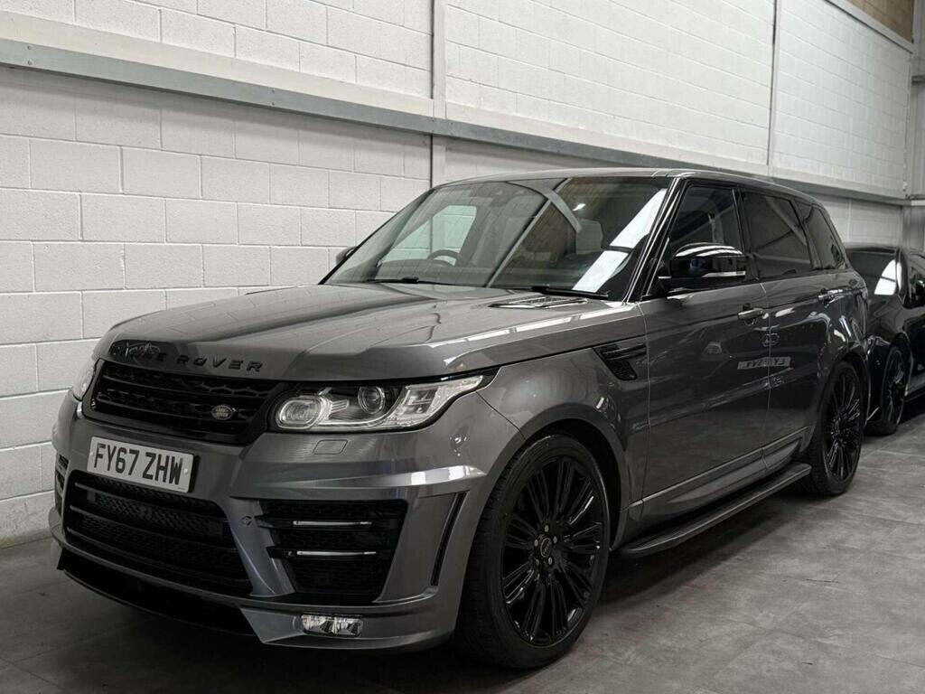 Land Rover Range Rover Sport 3.0 Sd V6 Hse 201767 FY67ZHW Grey #2