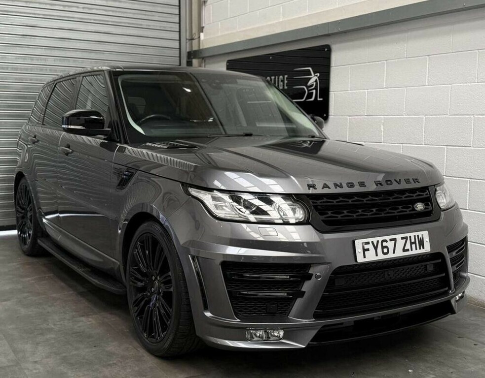 Land Rover Range Rover Sport 3.0 Sd V6 Hse 201767 FY67ZHW Grey