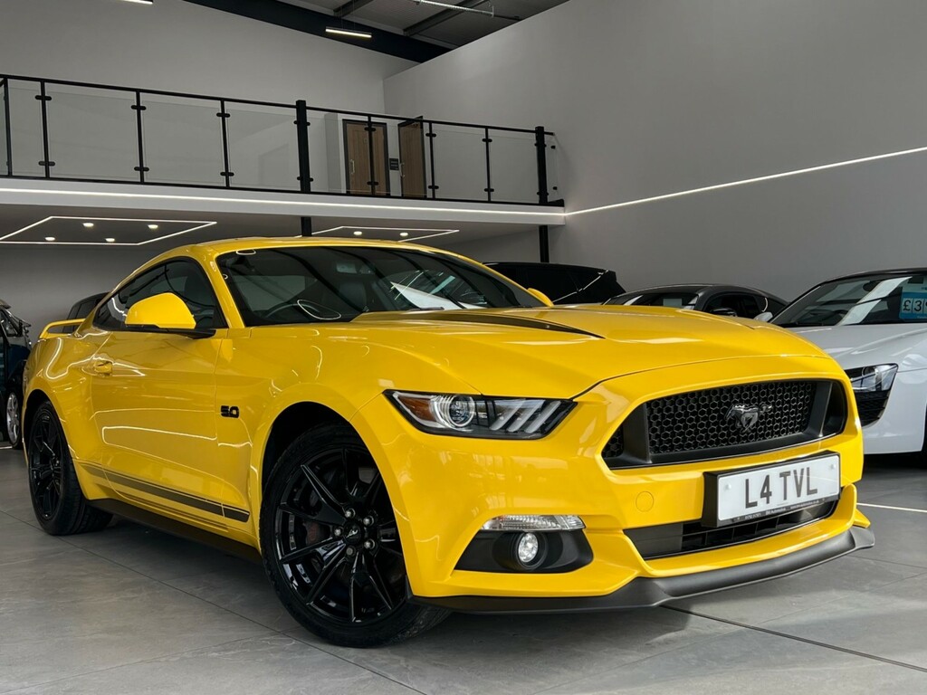 Ford Mustang 5.0 V8 Gt 201717 Yellow