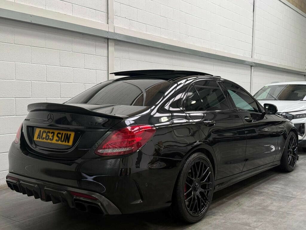 Mercedes-Benz C Class 4.0 C63 V8 Biturbo Amg S 201767 AC63SUN Black #6