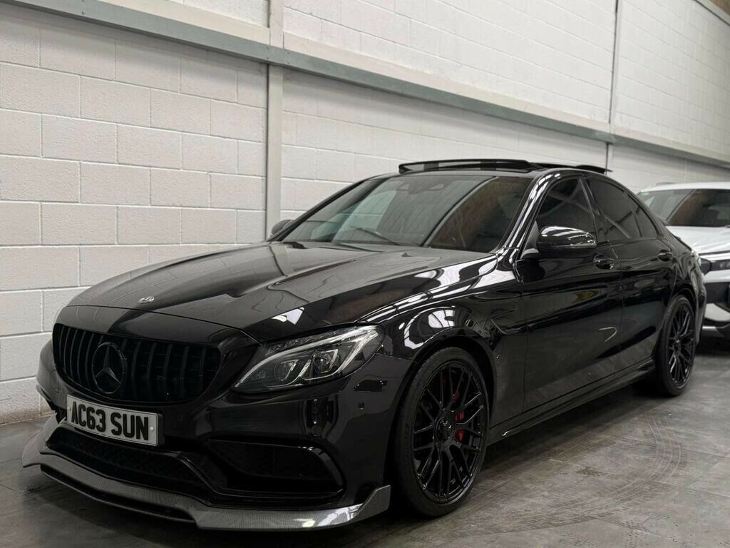 Mercedes-Benz C Class 4.0 C63 V8 Biturbo Amg S 201767 AC63SUN Black #3