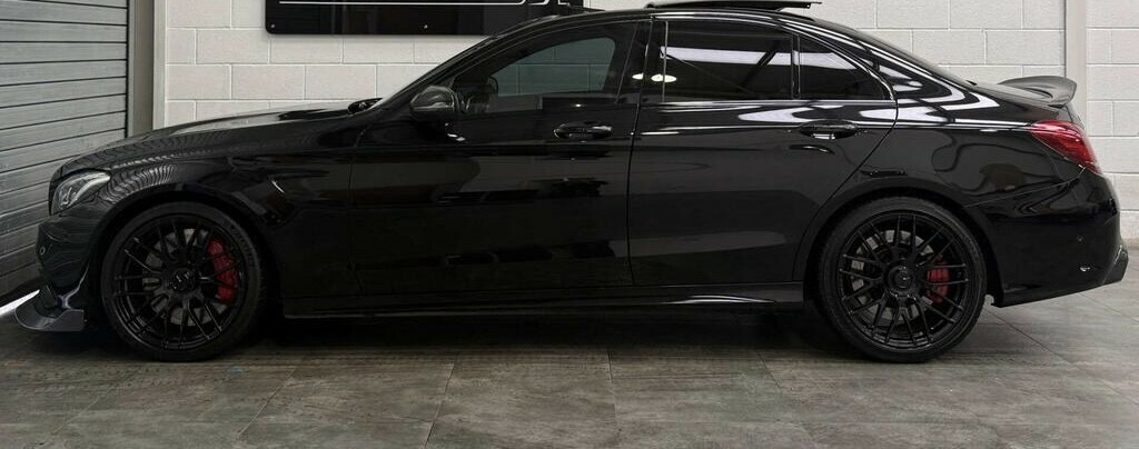 Mercedes-Benz C Class 4.0 C63 V8 Biturbo Amg S 201767 AC63SUN Black #5