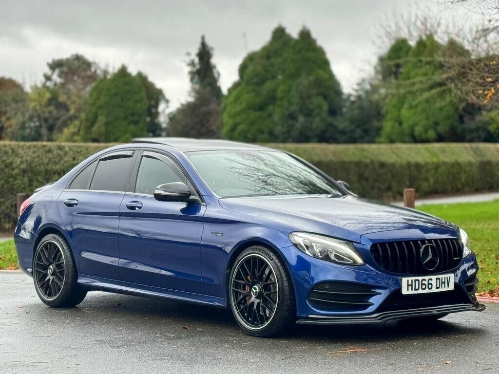Mercedes-Benz C Class 3.0 C43 V6 Amg 201666 HD66DHV Blue #4
