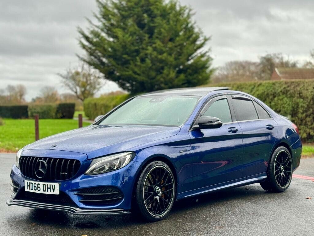 Mercedes-Benz C Class 3.0 C43 V6 Amg 201666 HD66DHV Blue #6