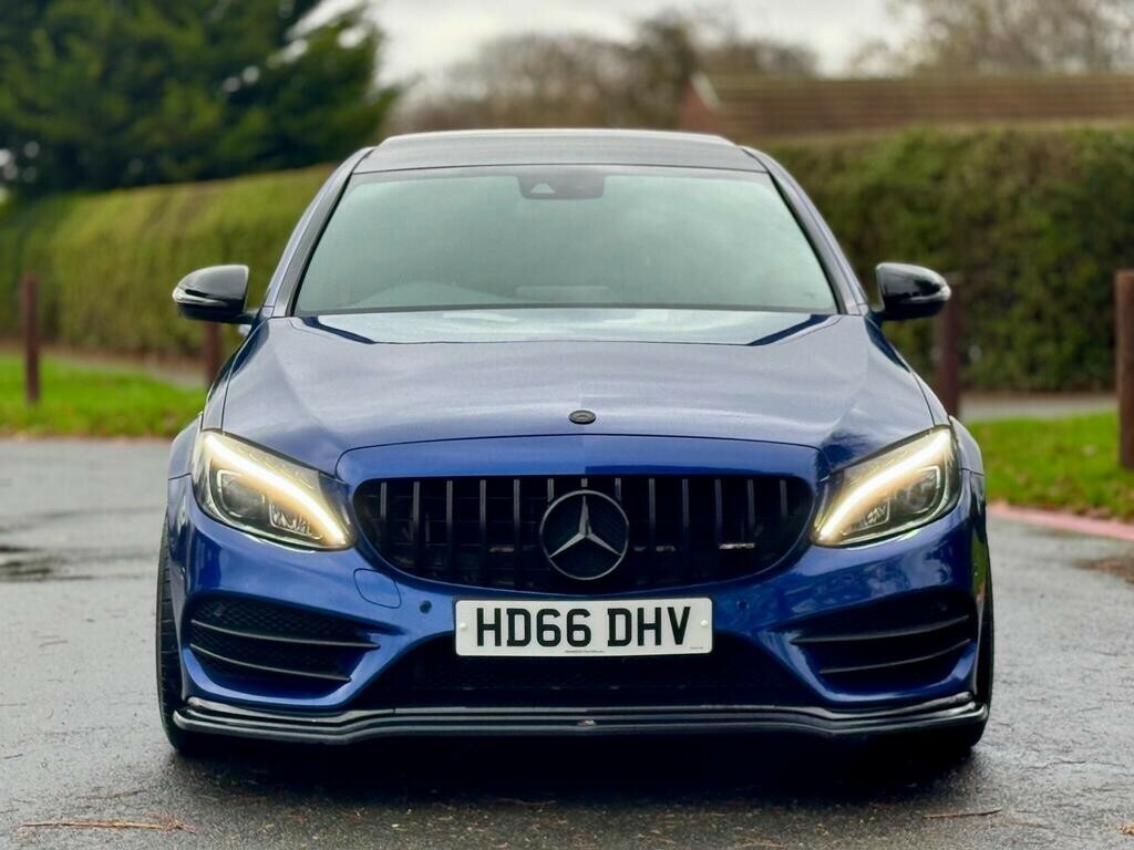 Mercedes-Benz C Class 3.0 C43 V6 Amg 201666 HD66DHV Blue #5