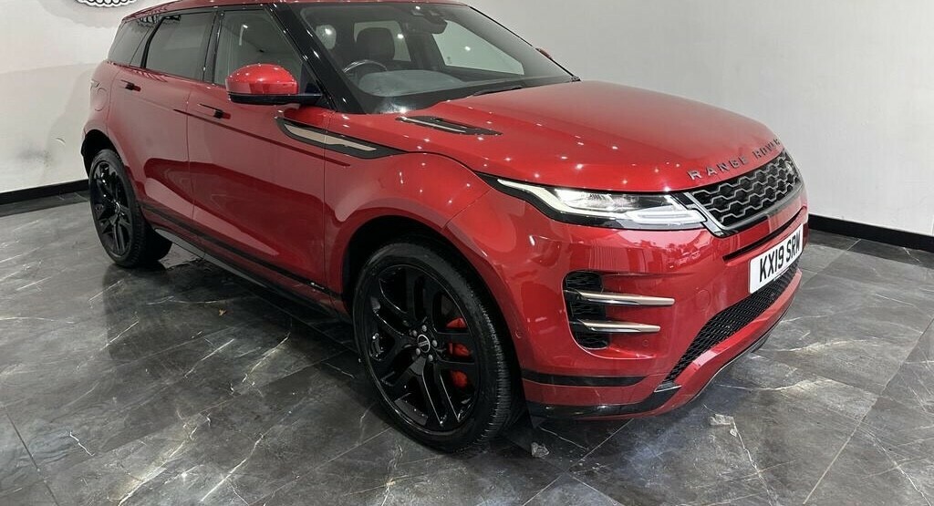 Land Rover Range Rover Evoque 2.0 D240 R-dynamic Se 2019 KX19SRM Red #2