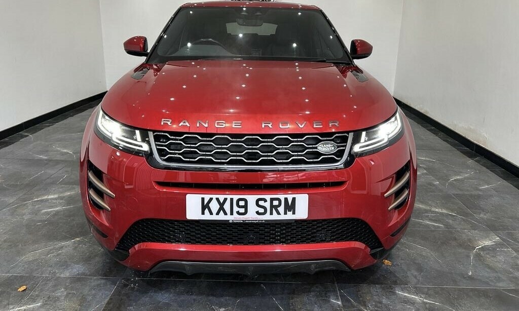 Land Rover Range Rover Evoque 2.0 D240 R-dynamic Se 2019 KX19SRM Red #4