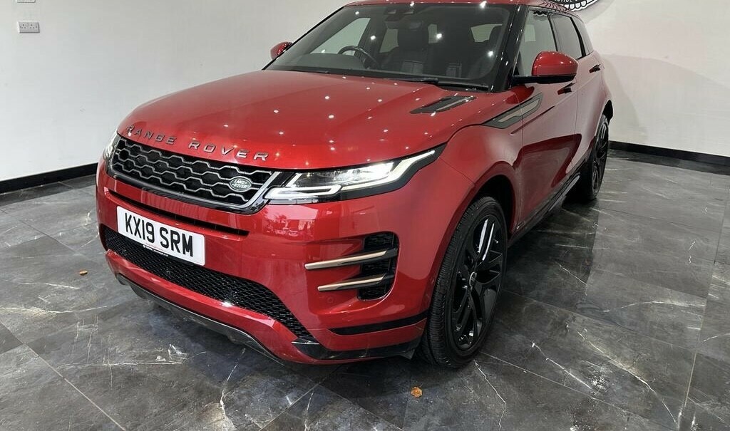 Land Rover Range Rover Evoque 2.0 D240 R-dynamic Se 2019 KX19SRM Red #5