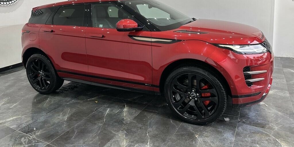 Land Rover Range Rover Evoque 2.0 D240 R-dynamic Se 2019 KX19SRM Red #3