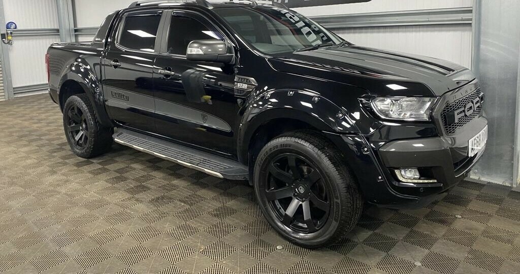 Ford Ranger 3.2 Tdci Wildtrak 201868 AF68XRW Black #2