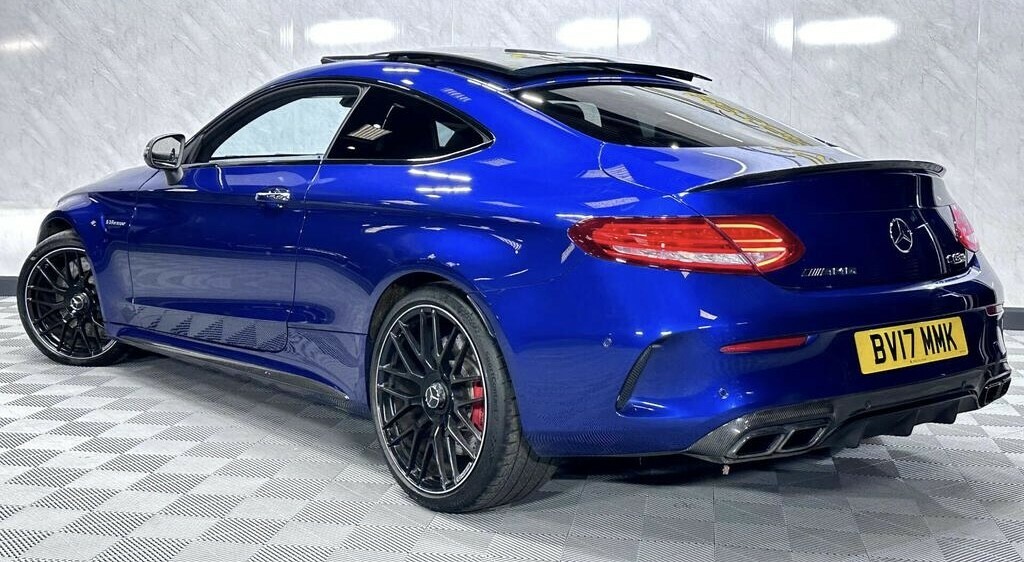 Mercedes-Benz C Class 4.0 C63 V8 Biturbo Amg S 201717 Blue