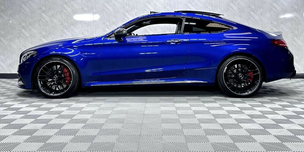 Mercedes-Benz C Class 4.0 C63 V8 Biturbo Amg S 201717 BV17MMK Blue #3