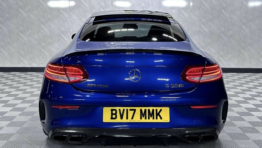 Mercedes-Benz C Class 4.0 C63 V8 Biturbo Amg S 201717 BV17MMK Blue #5