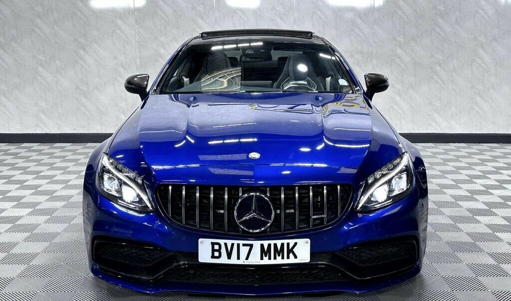 Mercedes-Benz C Class 4.0 C63 V8 Biturbo Amg S 201717 BV17MMK Blue #4