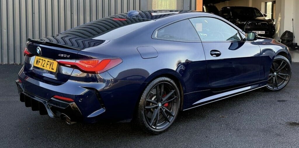 BMW 4 Series Gran Coupe 3.0 430D Xdrive M Sport Pro Edition Coupe 202272 WF72FYL Blue #5