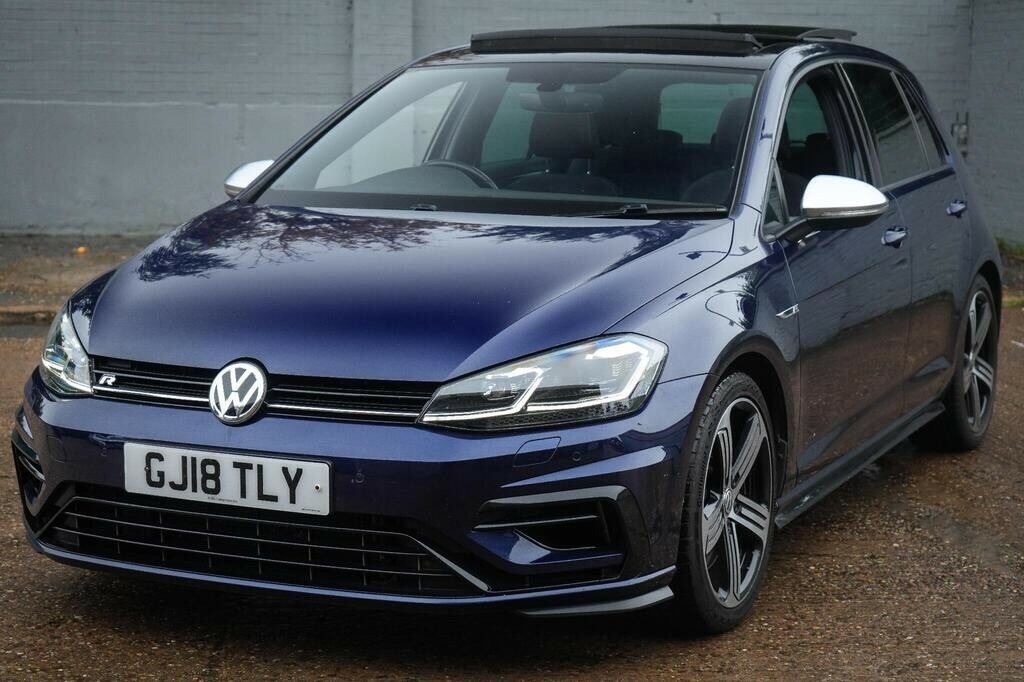Volkswagen Golf 2.0 Tsi R 201818 GJ18TLY Blue #5