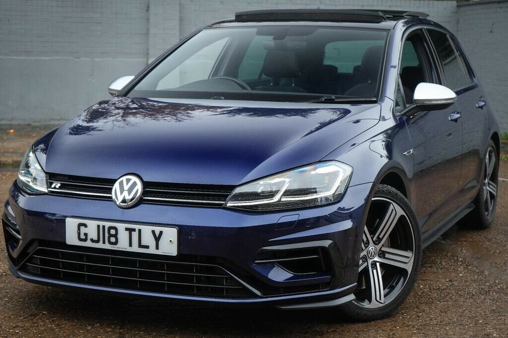 Volkswagen Golf 2.0 Tsi R 201818 GJ18TLY Blue