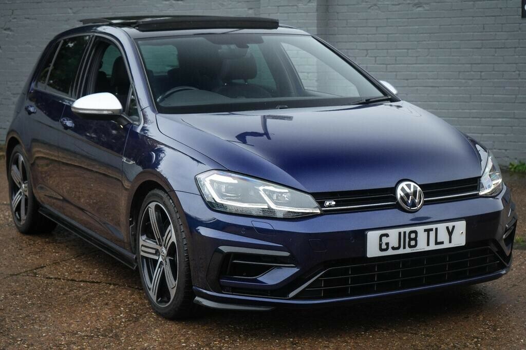 Volkswagen Golf 2.0 Tsi R 201818 GJ18TLY Blue #4